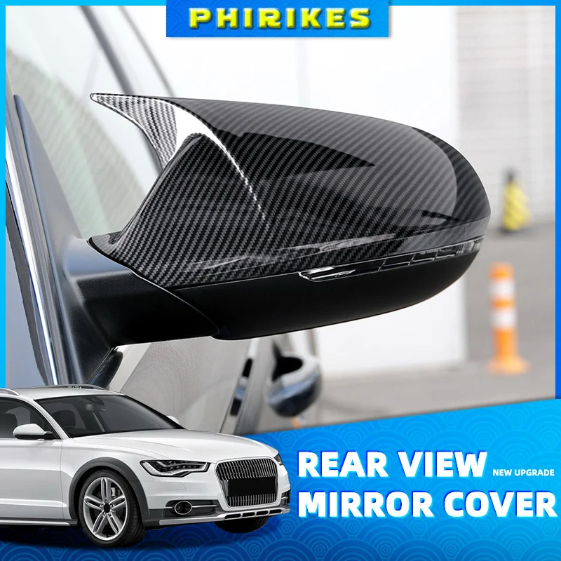 For Audi A6 C7 S6 RS6 2012-2018 Car Sticker Rearview Side Mirror Cover Wing Cap Exterior Door Rear View Case Trim Carbon Fiber
For Audi A6 C7 S6 RS6 2012-2018 Car Sticker Rearview Side Mirror Cover Wing Cap Exterior Door Rear View Case Trim Carbon Fiber