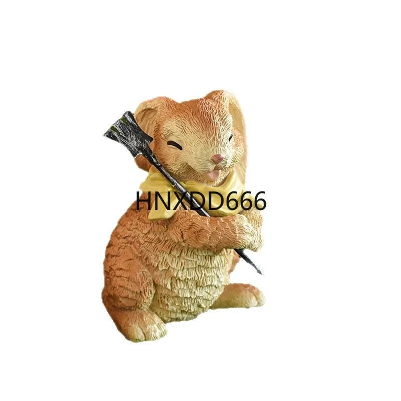 Cute little rabbit home decoration items, outdoor garden, farm, resin handicrafts
Cute little rabbit home decoration items, outdoor garden, farm, resin handicrafts