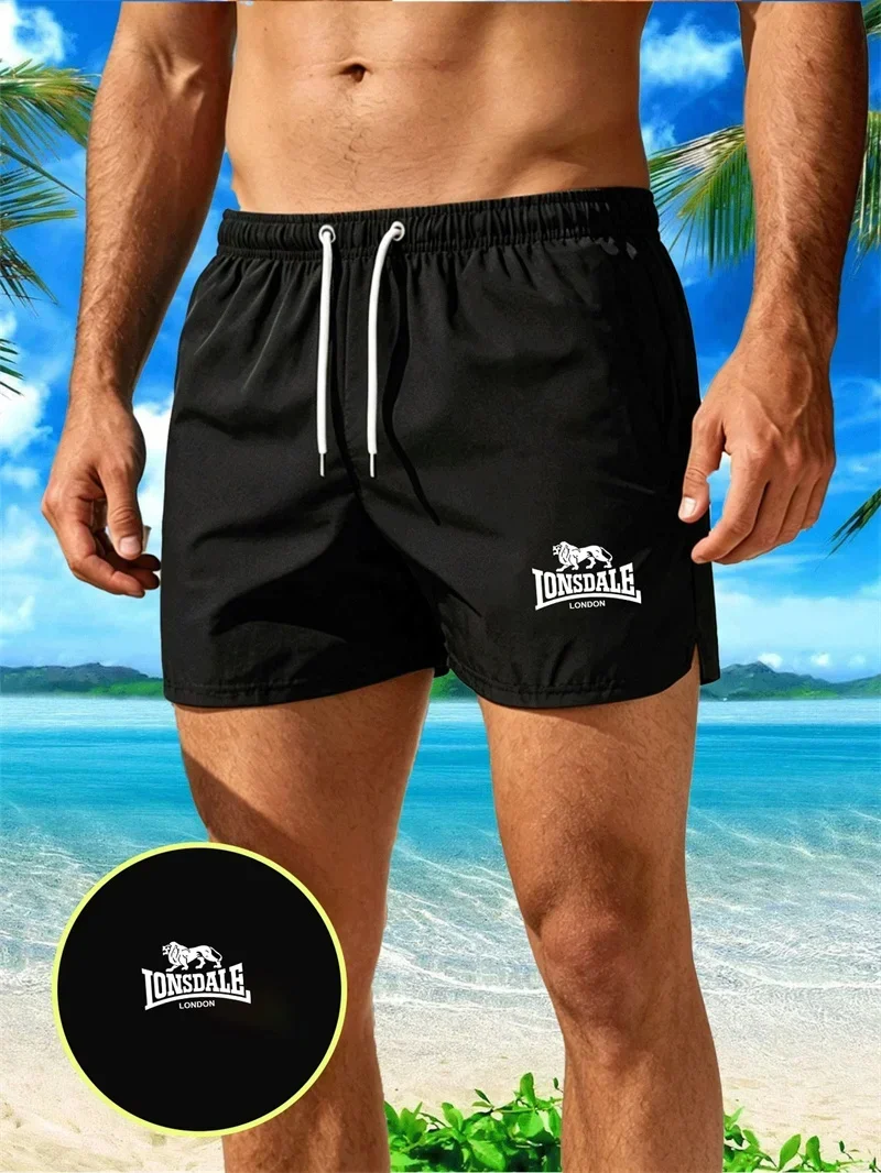 Men's Beach Shorts Lonsdale-Print Sport Running Pants Shorts Swimwear Movement Quick Dry Surf Shorts Swimwear
Men's Beach Shorts Lonsdale-Print Sport Running Pants Shorts Swimwear Movement Quick Dry Surf Shorts Swimwear