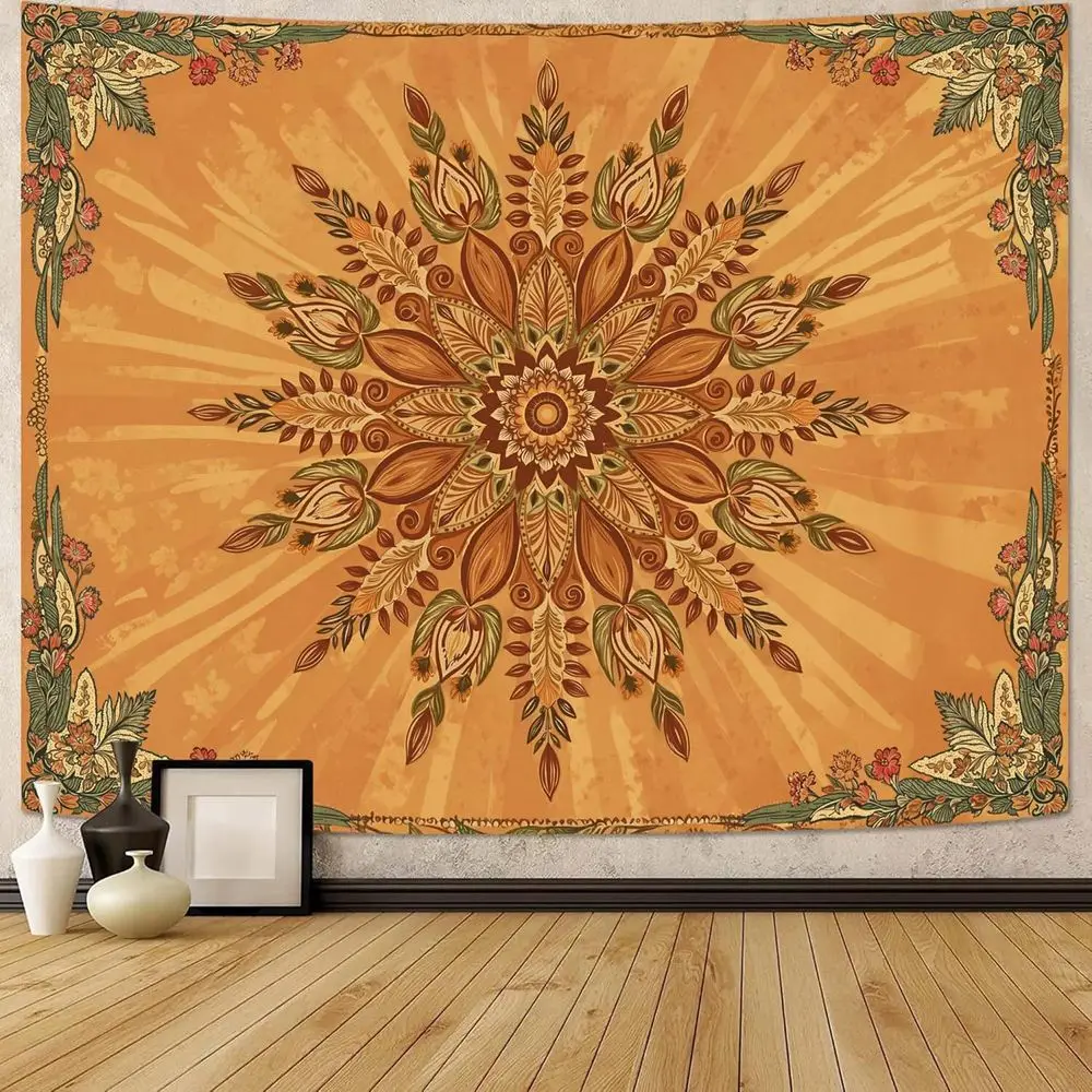 Accnicc Boho loral Mandala Tapestry or Bedroom Boan lower Wall Tapestry Aesthetic Extra Large Vintage Orange Hippie Indian Tapes
Accnicc Boho loral Mandala Tapestry or Bedroom Boan lower Wall Tapestry Aesthetic Extra Large Vintage Orange Hippie Indian Tapes