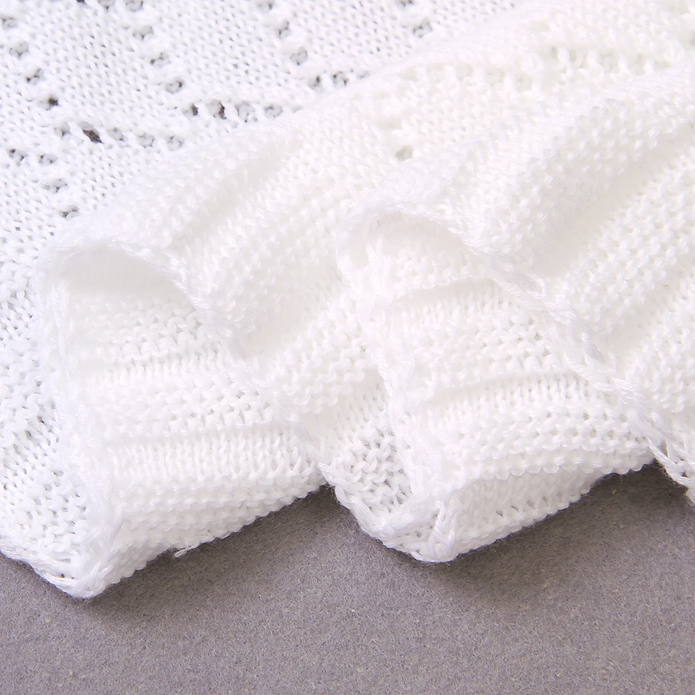 Baby Blanket Infant Wrap Knit Throw Hollow Cotton Pram Lightweight Warm Winter Outdoor Indoor Girl Boy Soft Comfortable
Baby Blanket Infant Wrap Knit Throw Hollow Cotton Pram Lightweight Warm Winter Outdoor Indoor Girl Boy Soft Comfortable