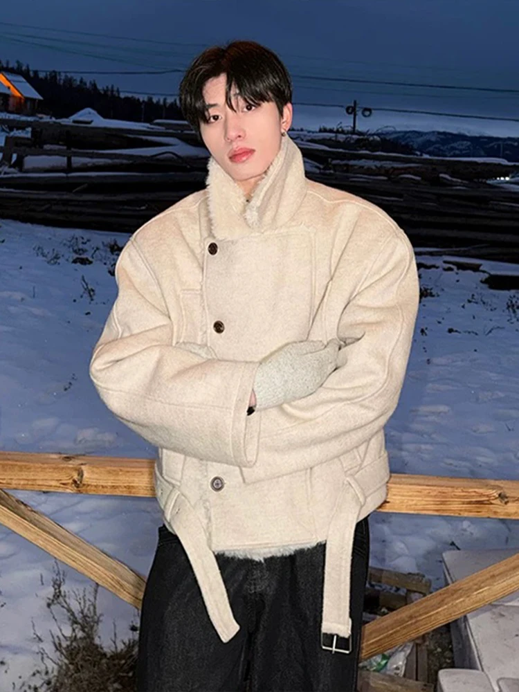 Утепленная зимняя куртка мужская, хлопковая, на двойной пуговице, с меховым воротником, короткая, теплая, молодежная, повседневная, Cleanfit
Утепленная зимняя куртка мужская, хлопковая, на двойной пуговице, с меховым воротником, короткая, теплая, молодежная, повседневная, Cleanfit