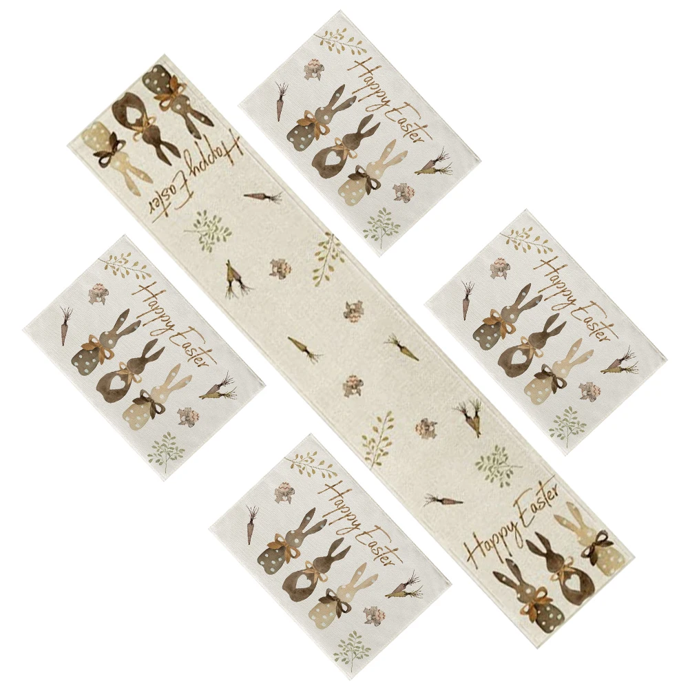1set Elegant Placemat Set Decorative Dinner Mats Runner for Dining Tables Party Heat Resistant Place Mats Easter Kitchen
1set Elegant Placemat Set Decorative Dinner Mats Runner for Dining Tables Party Heat Resistant Place Mats Easter Kitchen