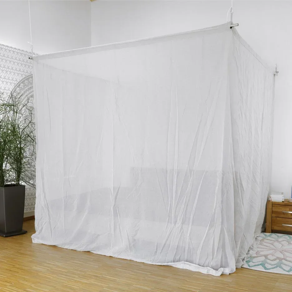 EMF Shielding Cotton Silver fiber Bed Mosquito net Faraday Protection Better Sleep Canopy
EMF Shielding Cotton Silver fiber Bed Mosquito net Faraday Protection Better Sleep Canopy