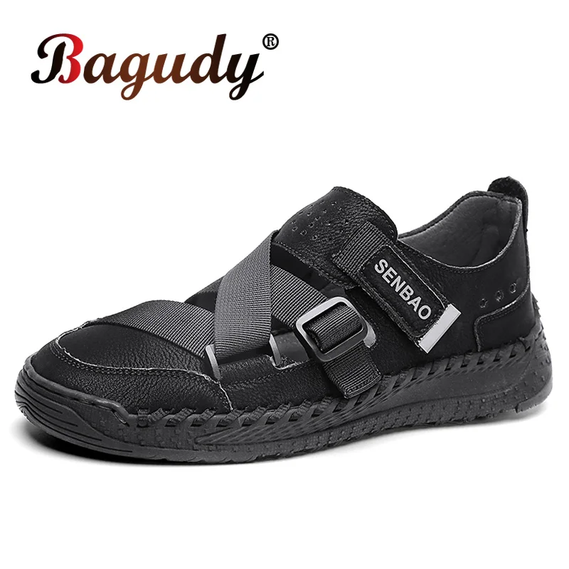 Новая летняя обувь мужская повседневная обувь Howllow-Out дышащая кожаная обувь с микрофиброй мужские пляжные сандалии уличная мужская обувь
Новая летняя обувь мужская повседневная обувь Howllow-Out дышащая кожаная обувь с микрофиброй мужские пляжные сандалии уличная мужская обувь