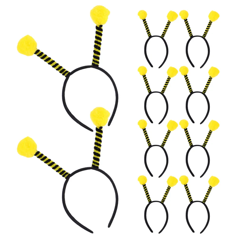 Набор из 12 повязок на голову с антеннами пчелы, аксессуар для волос в виде насекомых с помпонами, легкие и удобные, подходят для детей, женщин и взрослых, для вечеринок и косплея
Набор из 12 повязок на голову с антеннами пчелы, аксессуар для волос в виде насекомых с помпонами, легкие и удобные, подходят для детей, женщин и взрослых, для вечеринок и косплея