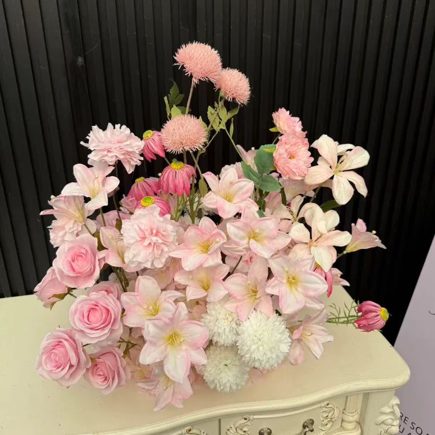 Artificial Flower Ball Wedding Decoration Table Centerpieces Flower Ball Floral Arrangement Decor Party Props Flower Bouquet
Artificial Flower Ball Wedding Decoration Table Centerpieces Flower Ball Floral Arrangement Decor Party Props Flower Bouquet