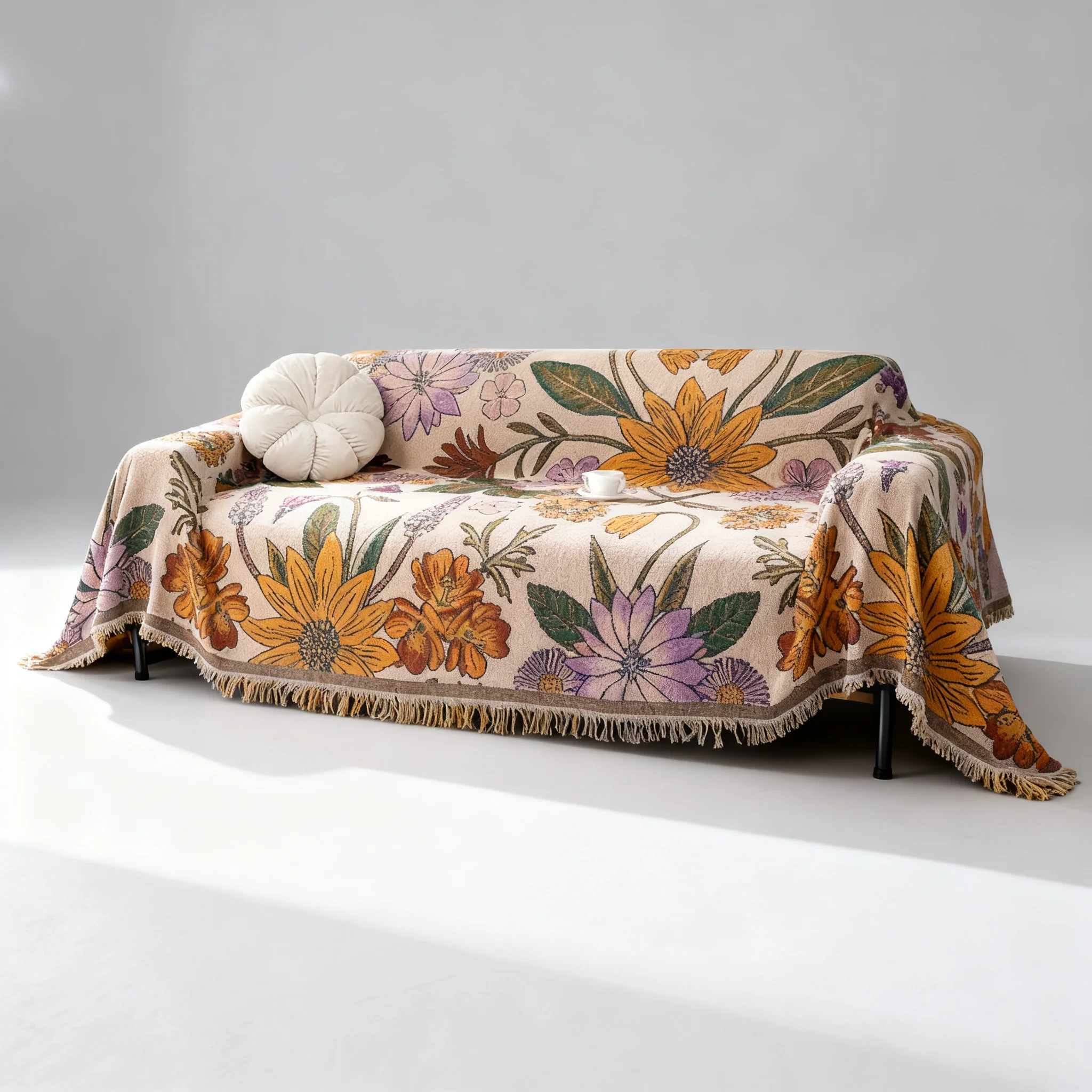 French Style Polyester Cotton Blend Non-Slip Full Cover Sofa Throw Blanket, All-Season Couch Slipcover
French Style Polyester Cotton Blend Non-Slip Full Cover Sofa Throw Blanket, All-Season Couch Slipcover