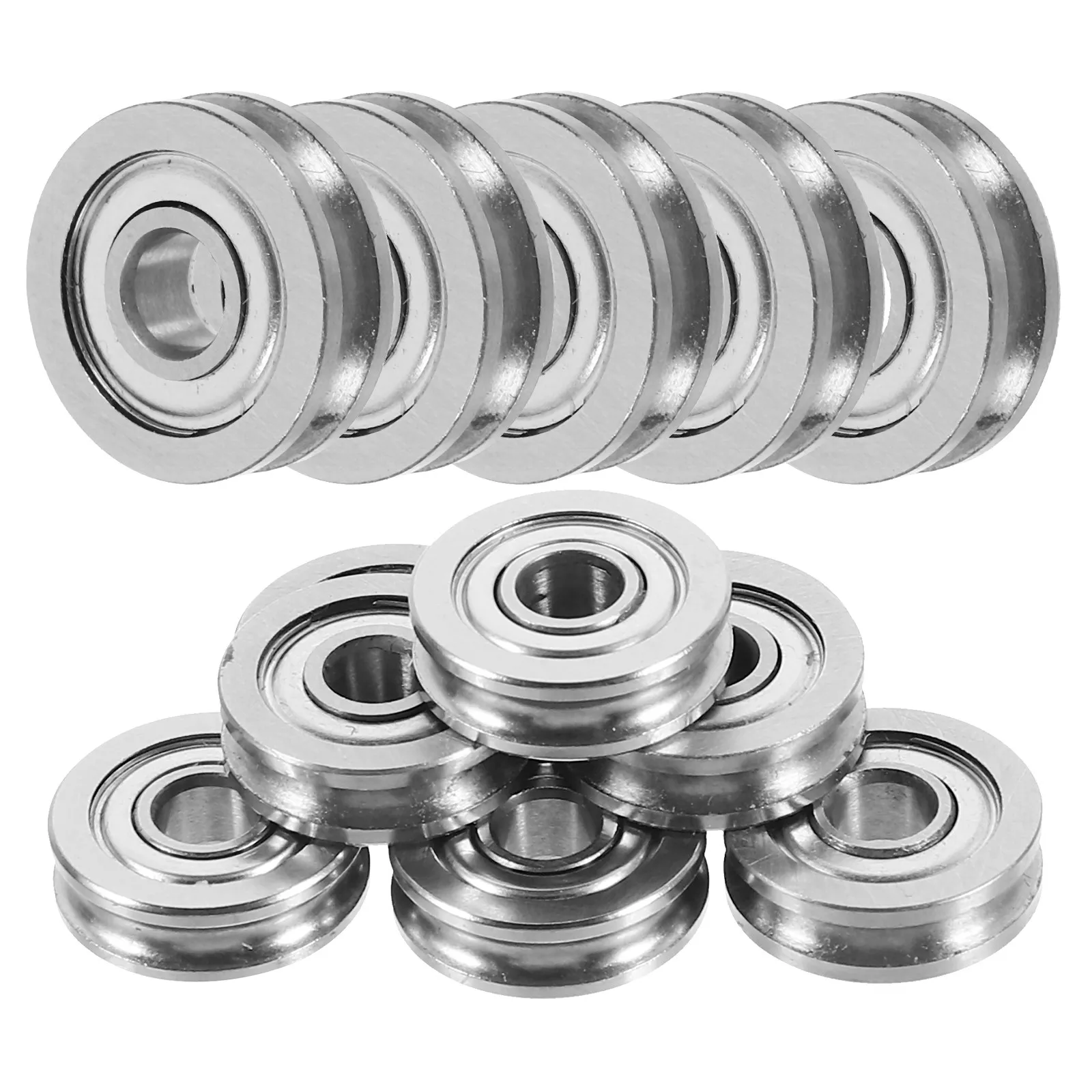 10Pcs Metal Pulley Wheel for 3D Printer Linear Bearing Pulley Wheels U Groove Design Compatible with Multiple Models Quick
10Pcs Metal Pulley Wheel for 3D Printer Linear Bearing Pulley Wheels U Groove Design Compatible with Multiple Models Quick