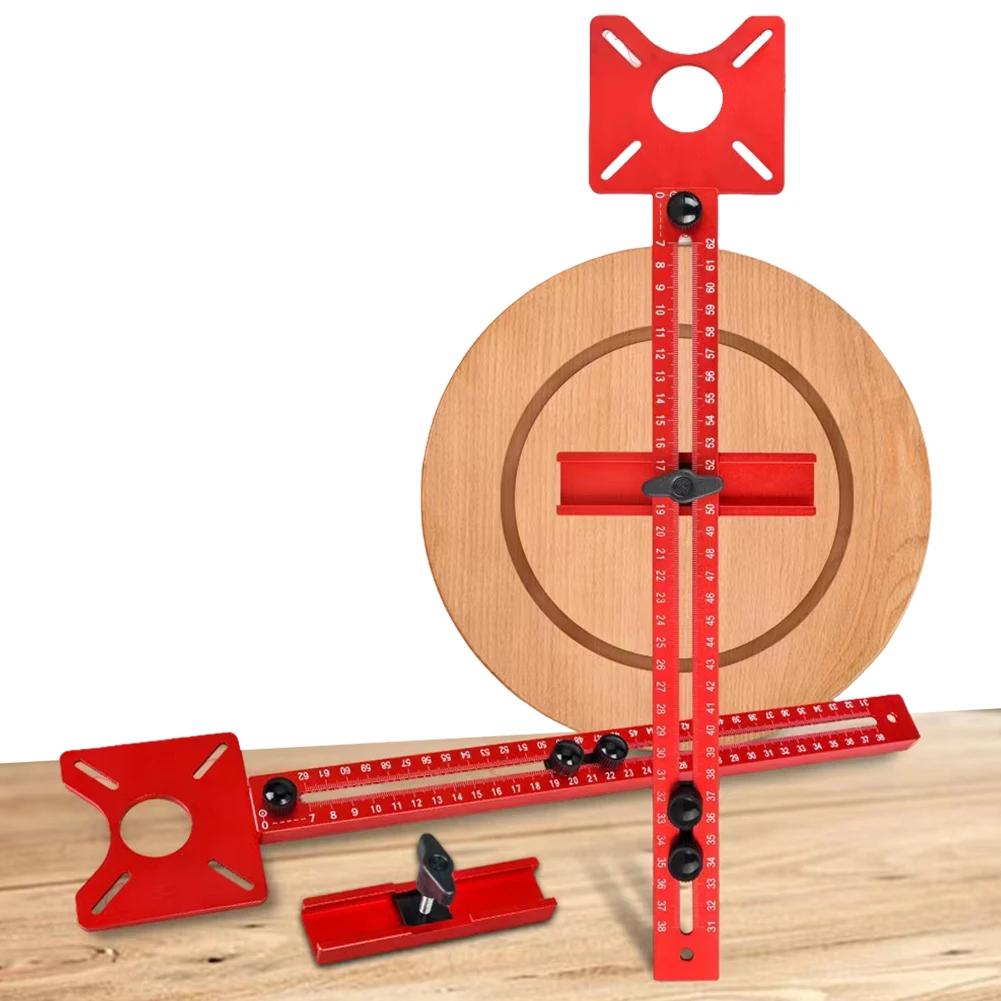 4 in 1 Router Circle Cutting Jig Router Milling Groove Bracket Aluminum Alloy Woodworking Cabinet Hardware Jig for Professionals
4 in 1 Router Circle Cutting Jig Router Milling Groove Bracket Aluminum Alloy Woodworking Cabinet Hardware Jig for Professionals