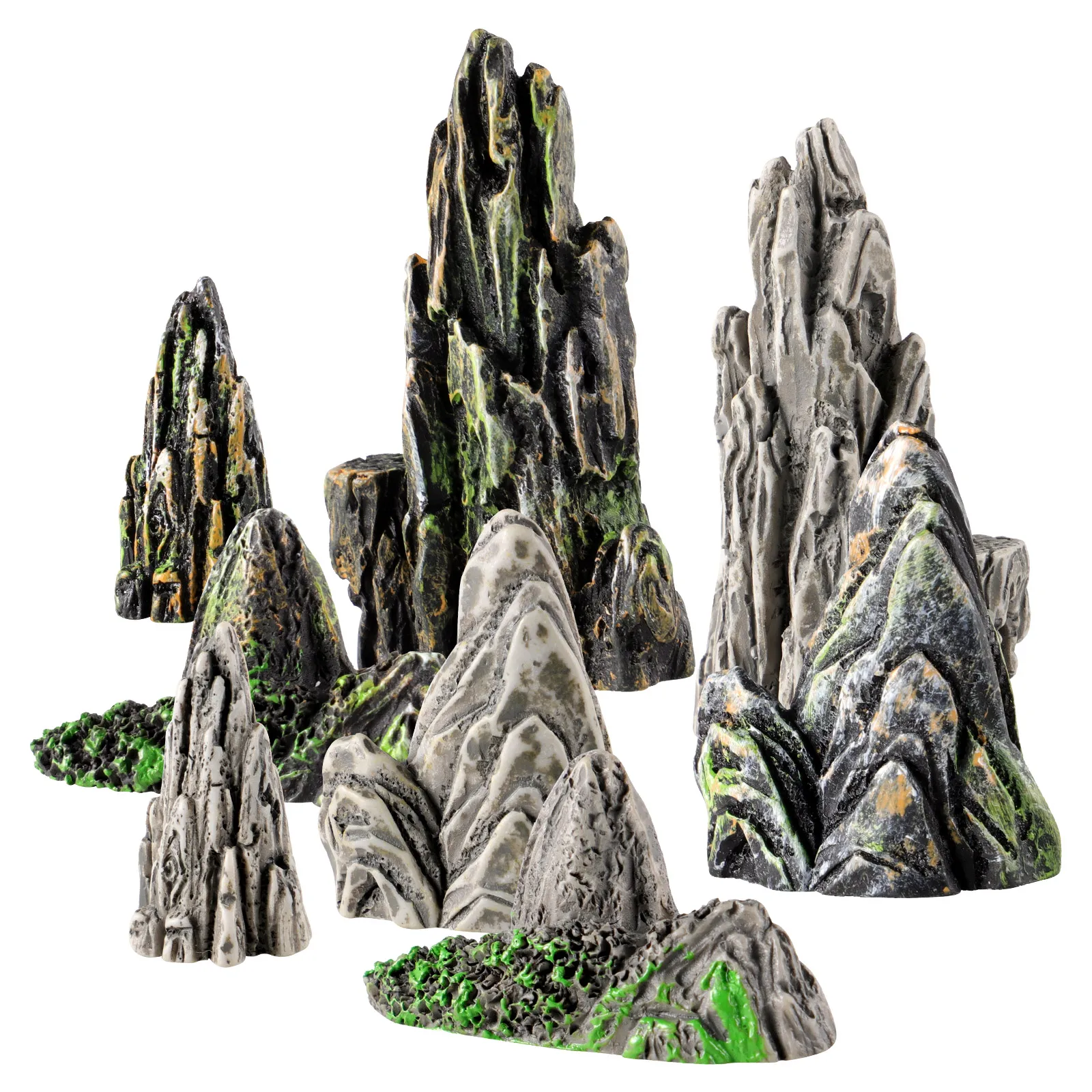 8 Pcs Mini Resin Bonsai Mountain Decor Simulated Rockery Ornaments Garden Small Rockeries Aquarium Decorations Landscape
8 Pcs Mini Resin Bonsai Mountain Decor Simulated Rockery Ornaments Garden Small Rockeries Aquarium Decorations Landscape