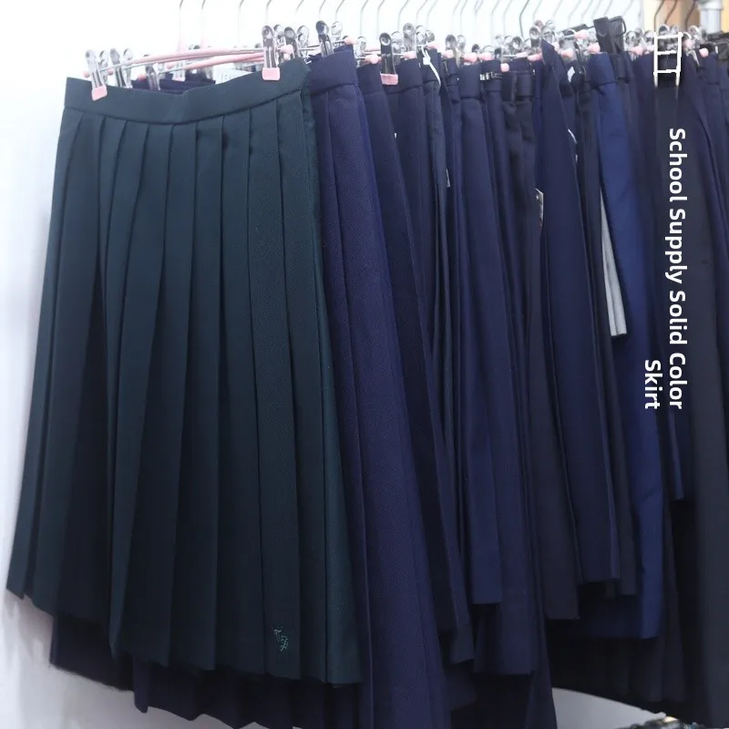 Vintage Japanese School Uniform Skirt Pure Color Pleated Mid-Length Straight Leg Long Sleeve Autumn Winter Spring Seasonal Wear
Vintage Japanese School Uniform Skirt Pure Color Pleated Mid-Length Straight Leg Long Sleeve Autumn Winter Spring Seasonal Wear