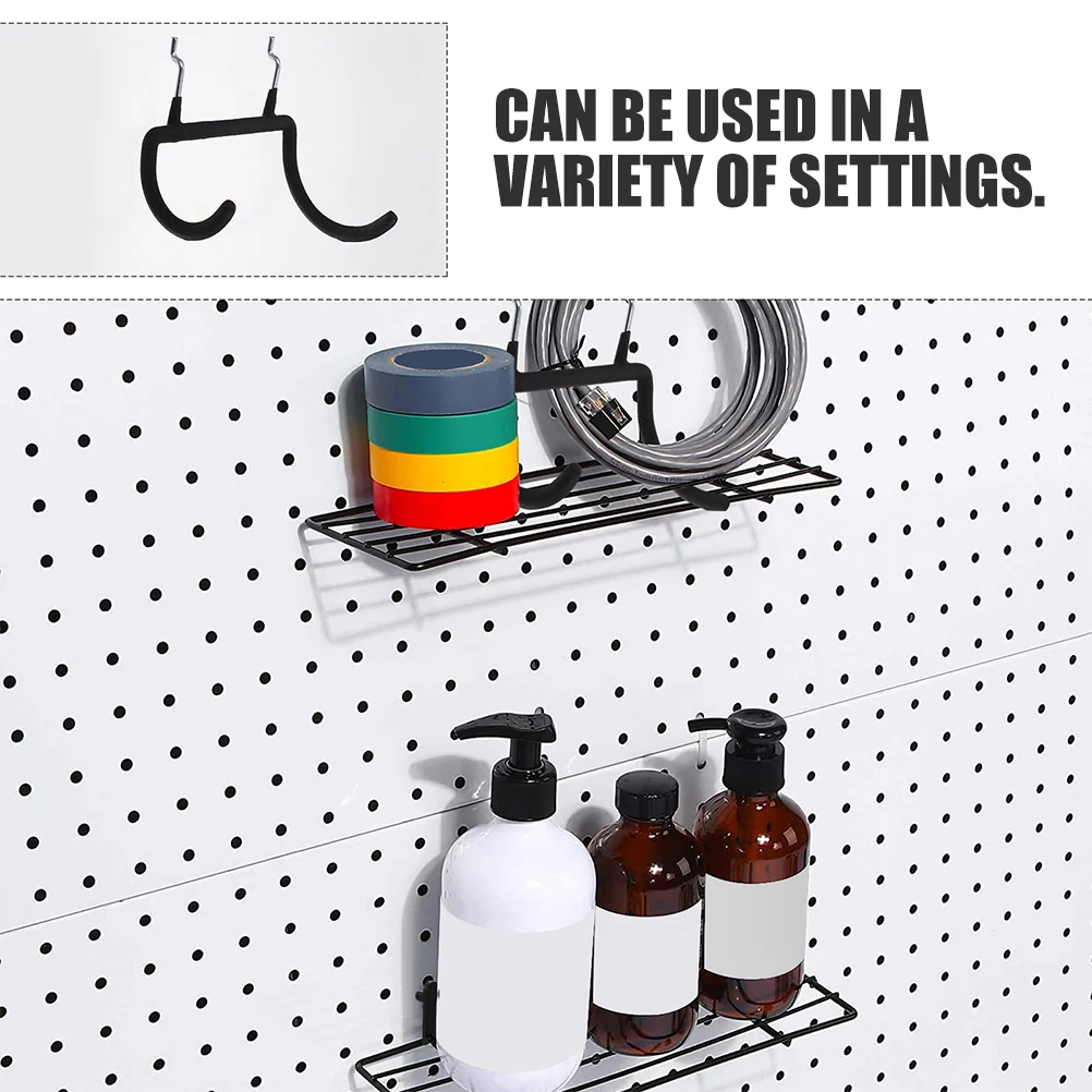 3pcs Pegboard Hooks Strong Stainless Steel Utility Hangers Black Color Fits Systems Garages Workshops Tool Organization Shelving
3pcs Pegboard Hooks Strong Stainless Steel Utility Hangers Black Color Fits Systems Garages Workshops Tool Organization Shelving