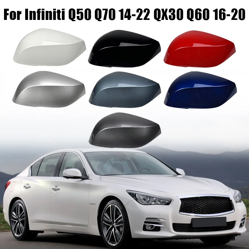 Крышка зеркала заднего вида для Infiniti Q50 QX50S QX70 2016-2022, QX30 Q60 2014-2020, замена автомобильных аксессуаров
Крышка зеркала заднего вида для Infiniti Q50 QX50S QX70 2016-2022, QX30 Q60 2014-2020, замена автомобильных аксессуаров