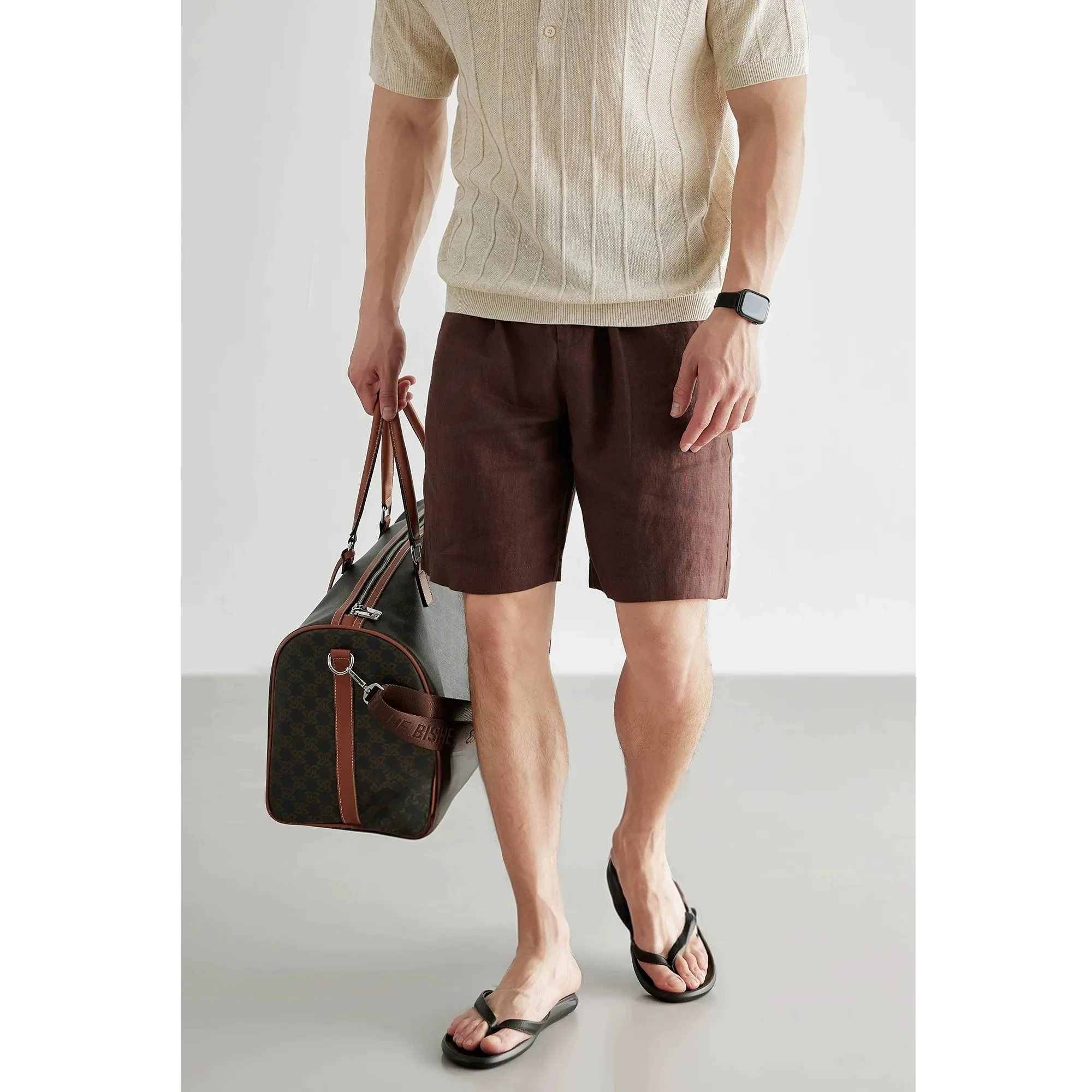 Summer Large Size Linen Drawstring Shorts Men's Loose Thin Pure Color Weave Belted Retro Hong Style Casual Five-Point Pants
Summer Large Size Linen Drawstring Shorts Men's Loose Thin Pure Color Weave Belted Retro Hong Style Casual Five-Point Pants
