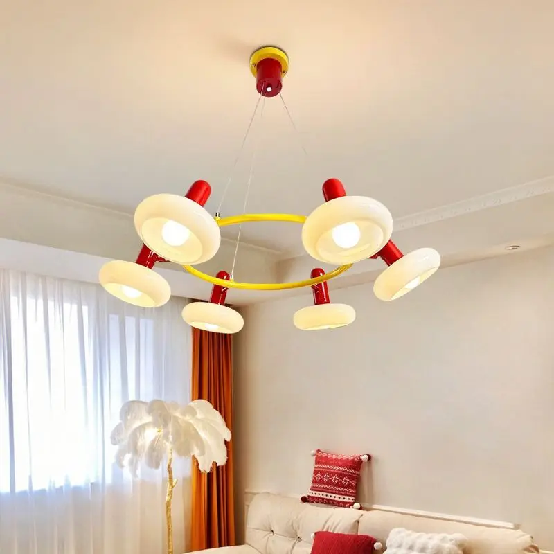Full spectrum eye protection bedroom chandelier, modern and minimalist living room lighting fixture
Full spectrum eye protection bedroom chandelier, modern and minimalist living room lighting fixture