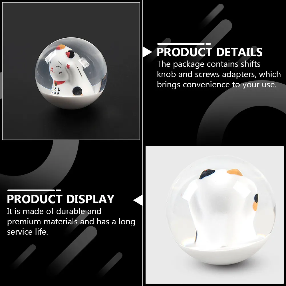 1Set Lovely Cat Shaped Gear Shift Knob for Car Interior Universal Fit Manual Transmission Shifter Head Replacement with Screws
1Set Lovely Cat Shaped Gear Shift Knob for Car Interior Universal Fit Manual Transmission Shifter Head Replacement with Screws