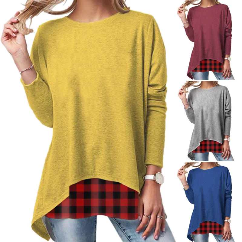Women European American Spring Autumn New Style Hoodie Solid Color Crew Neck Long Sleeve Pullover Casual Versatile Top
Women European American Spring Autumn New Style Hoodie Solid Color Crew Neck Long Sleeve Pullover Casual Versatile Top