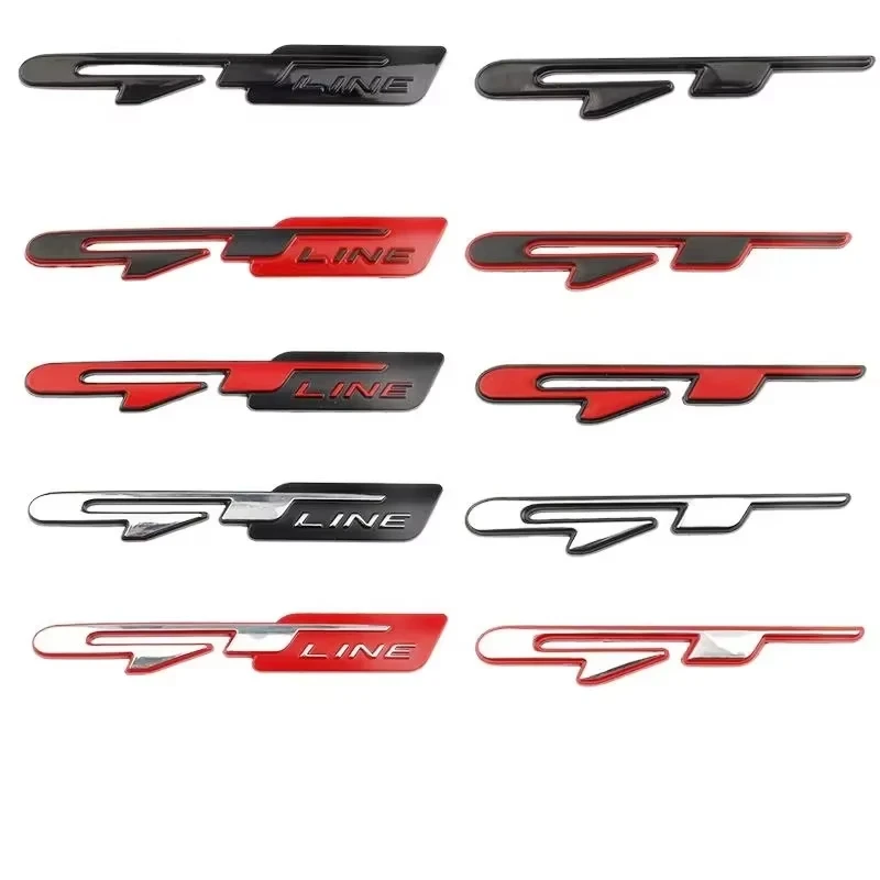 3D Metal GT Line Logo Car Rear Trunk Emblem Badge Decals For Peugeot 307 308 Renault KIA Rio K3 K5 Ceed Sportage Optima Stickers
3D Metal GT Line Logo Car Rear Trunk Emblem Badge Decals For Peugeot 307 308 Renault KIA Rio K3 K5 Ceed Sportage Optima Stickers