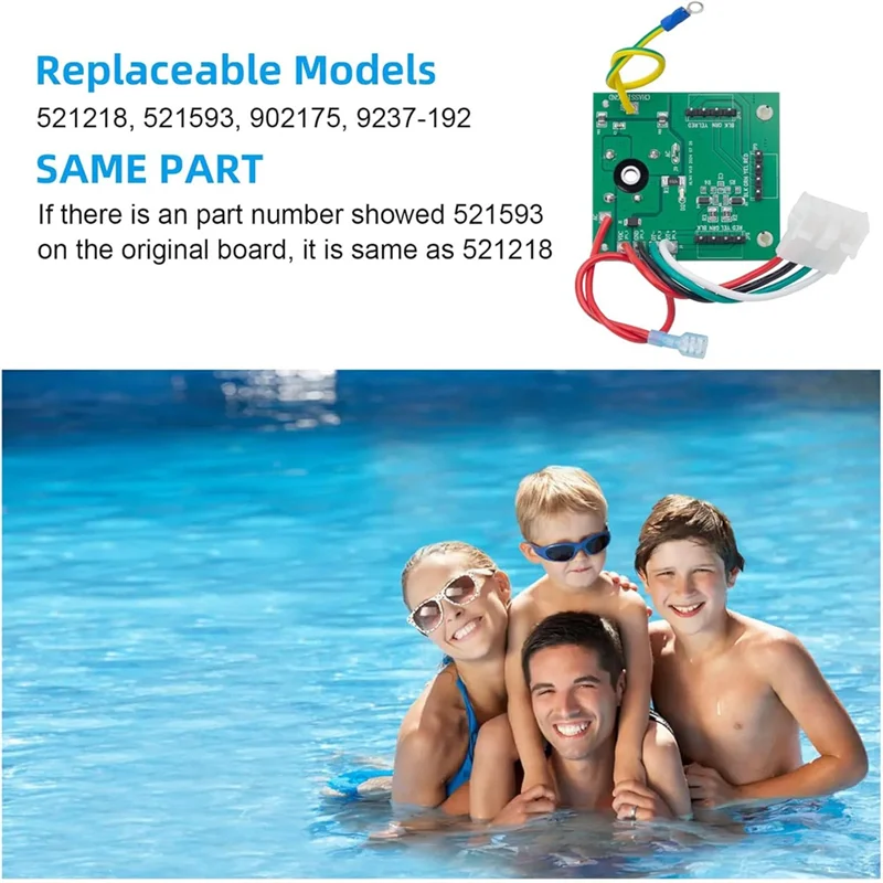 Surge Protector Board For Easytouch PL4/PSL4, Intellitouch I5 - Replaces 521218, 521593
Surge Protector Board For Easytouch PL4/PSL4, Intellitouch I5 - Replaces 521218, 521593