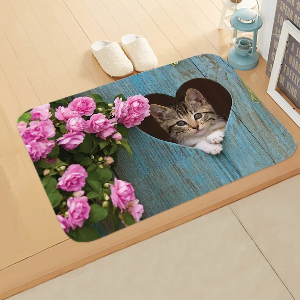 Милый Кошка Китти шаблон Pet Shop домашняя искусственная кухня ванная вход мягкий дверной коврик для спальни Противоскользящий искусственный ковер
Милый Кошка Китти шаблон Pet Shop домашняя искусственная кухня ванная вход мягкий дверной коврик для спальни Противоскользящий искусственный ковер