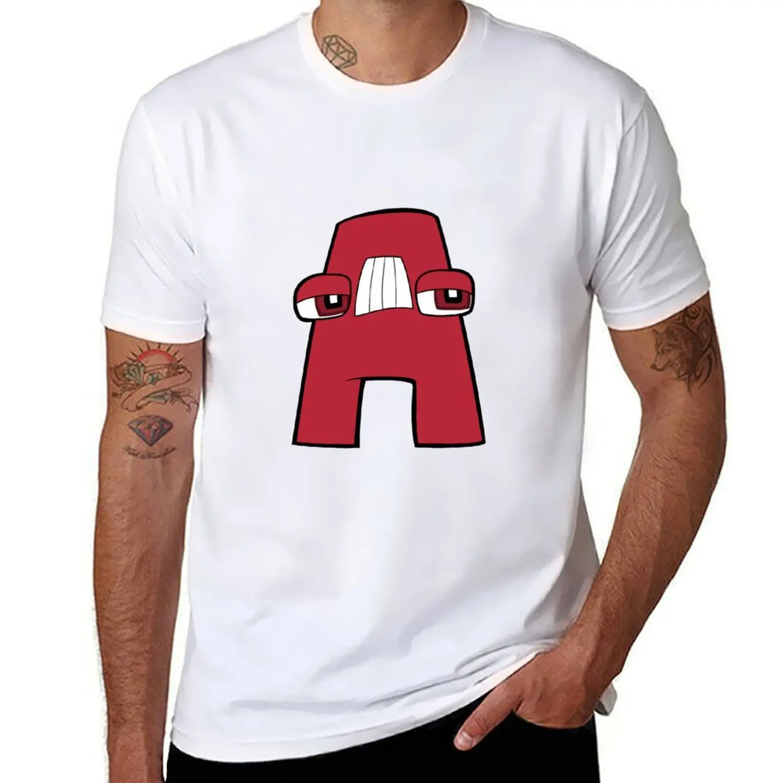 Letter A Alphabet Lore T-Shirt man t shirt cotton high quality graphic t shirts for man T-Shirt
Letter A Alphabet Lore T-Shirt man t shirt cotton high quality graphic t shirts for man T-Shirt