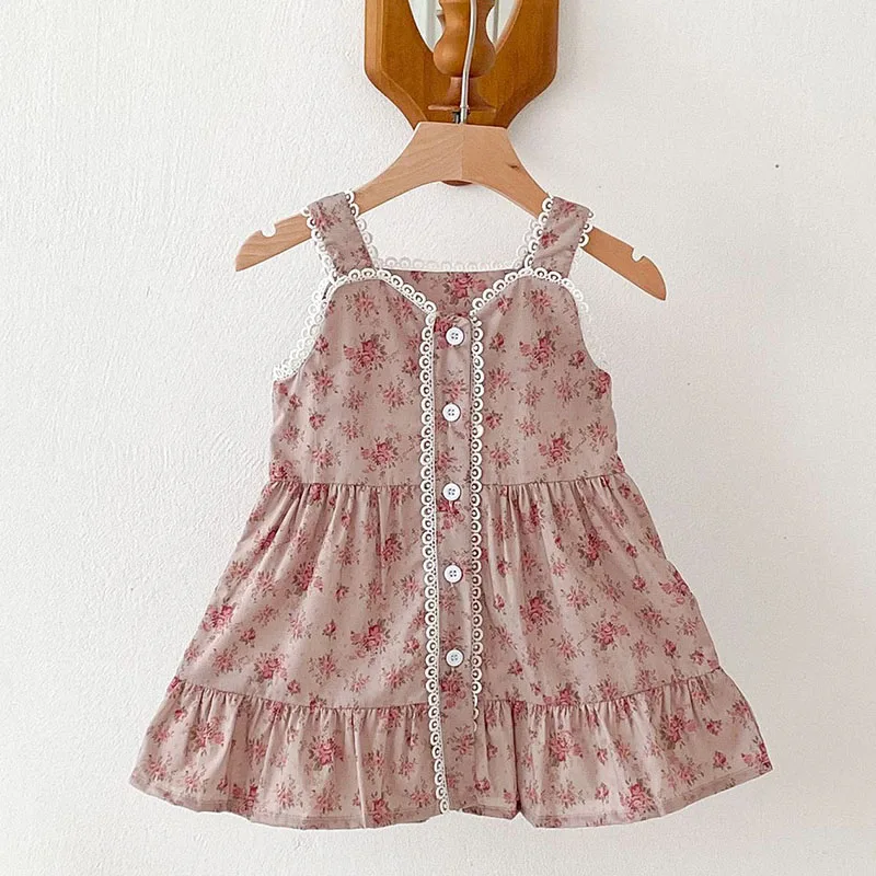 2025 New Summer European American Style Children Clothes 1-6Yrs Girl Party Dress Sleeveless Cotton Print Kids Princess Dress
2025 New Summer European American Style Children Clothes 1-6Yrs Girl Party Dress Sleeveless Cotton Print Kids Princess Dress