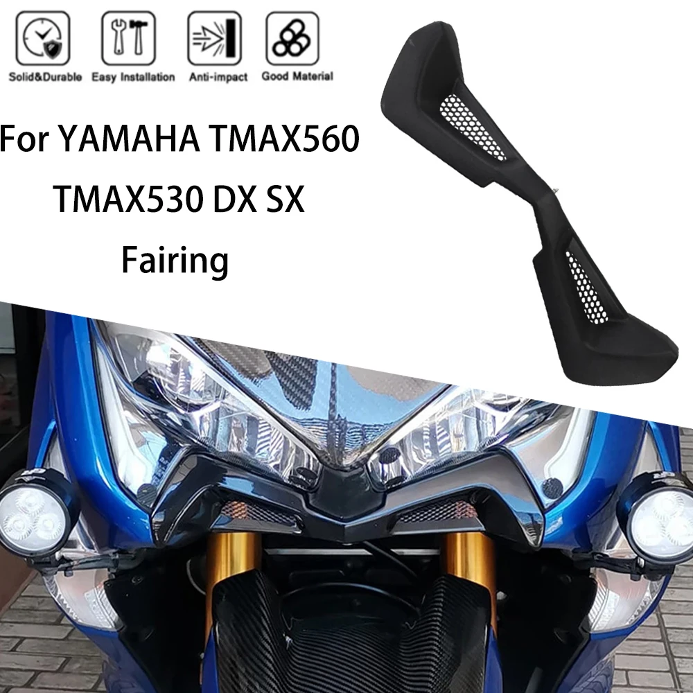 MTKRACING For YAMAHA T-MAX Tamax 530 560 TMAX530 17-21 Front Fairing Winglets Aerodynamic Wing Shell Cover Protection Guards
MTKRACING For YAMAHA T-MAX Tamax 530 560 TMAX530 17-21 Front Fairing Winglets Aerodynamic Wing Shell Cover Protection Guards