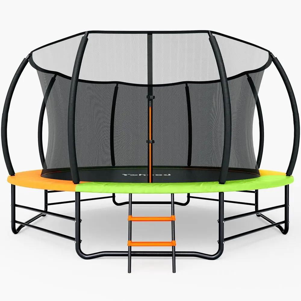 Trampoline Outdoor 12FT 14FT, Recreational Trampolines with Enclosure Net and Ladder, ASTM Approved for Kids and Adults, with A
Trampoline Outdoor 12FT 14FT, Recreational Trampolines with Enclosure Net and Ladder, ASTM Approved for Kids and Adults, with A