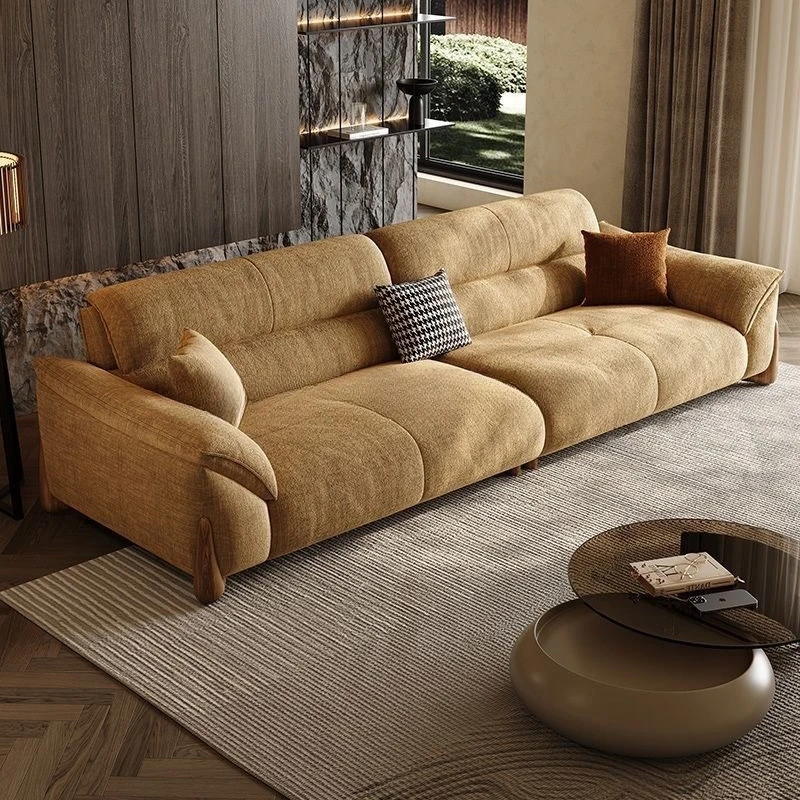 Italian minimalist cat scratching cloth sofa anti-cat scratching living room modern simple and small apartment
Italian minimalist cat scratching cloth sofa anti-cat scratching living room modern simple and small apartment