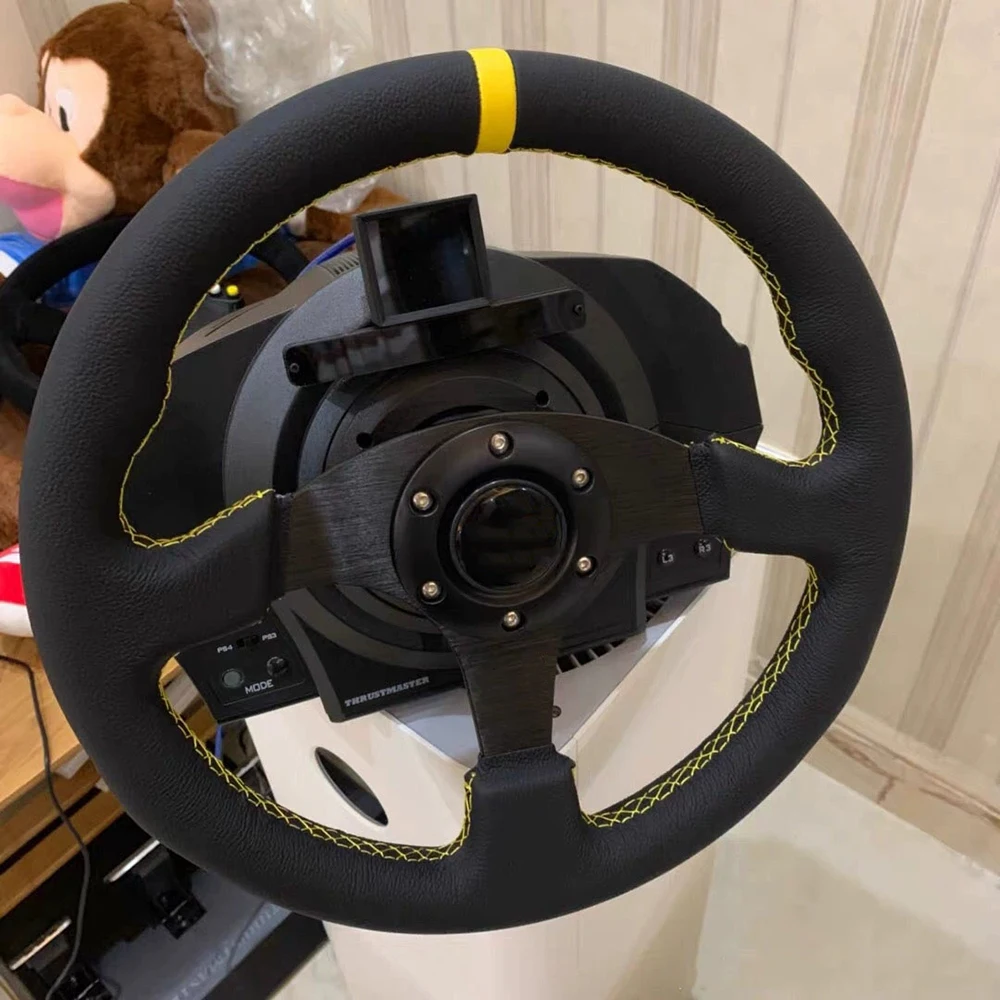 14-дюймовый универсальный модификационный руль JDM для Honda VW Golf Drift, кожаный спортивный гоночный руль Volante
14-дюймовый универсальный модификационный руль JDM для Honda VW Golf Drift, кожаный спортивный гоночный руль Volante