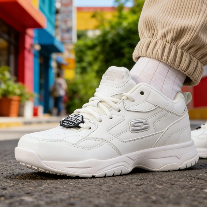 Женские кроссовки Skechers Work Series, легкие, износостойкие, низкие, повседневные, для активного отдыха, 76555-Wht
Женские кроссовки Skechers Work Series, легкие, износостойкие, низкие, повседневные, для активного отдыха, 76555-Wht
