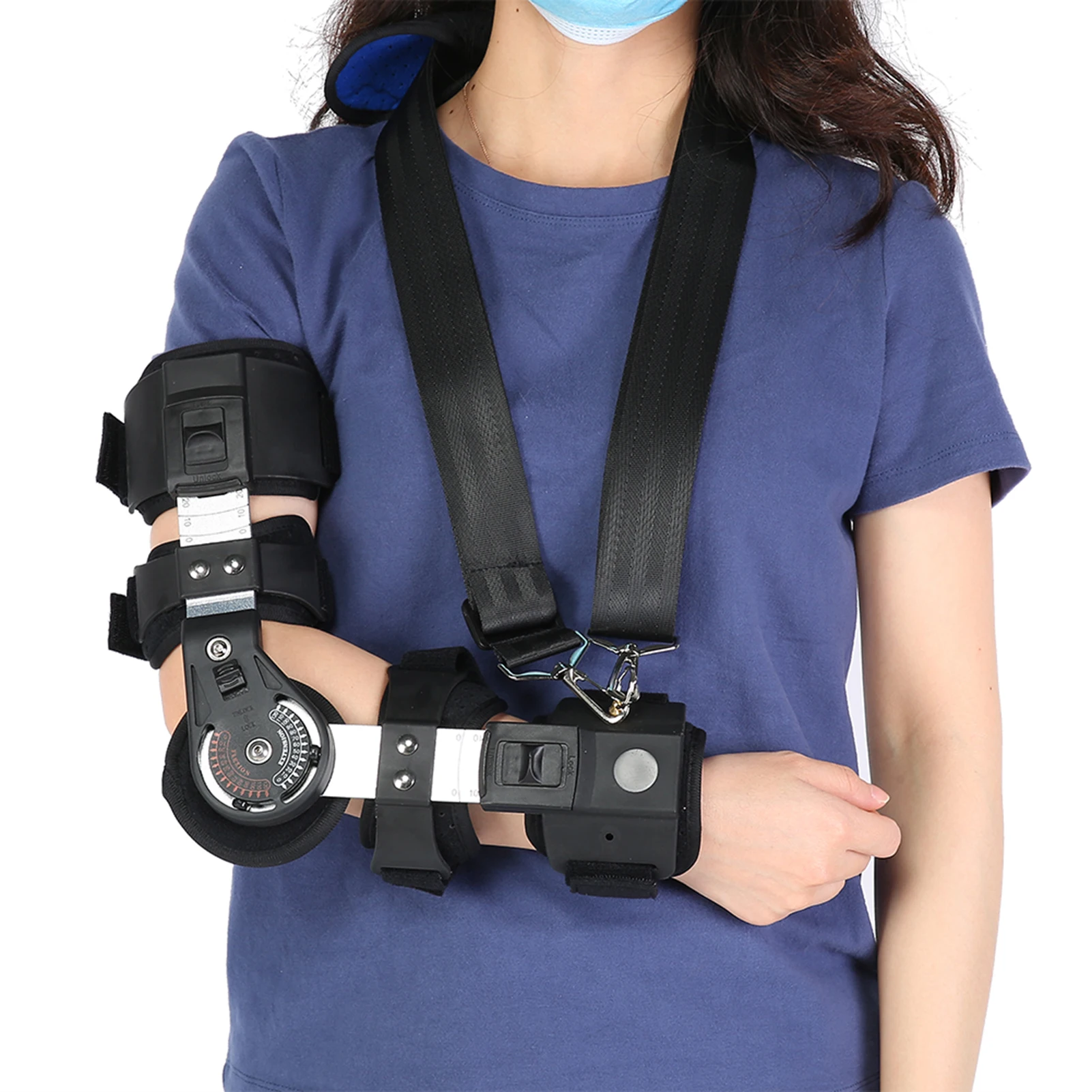 Elbow Fracture Support Adjustable Elbow Brace Elbow Brace Adjustable Breathable Elbow Fracture Rehabilitation Support Brace
Elbow Fracture Support Adjustable Elbow Brace Elbow Brace Adjustable Breathable Elbow Fracture Rehabilitation Support Brace
