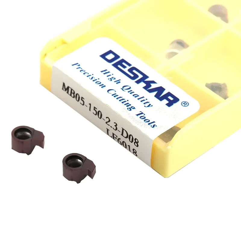 DESKAR MB05 MB07 MB09 100 150 200 250 300 LF6018 Carbide Inserts CNC Lathe Grooving Turning Tools
DESKAR MB05 MB07 MB09 100 150 200 250 300 LF6018 Carbide Inserts CNC Lathe Grooving Turning Tools