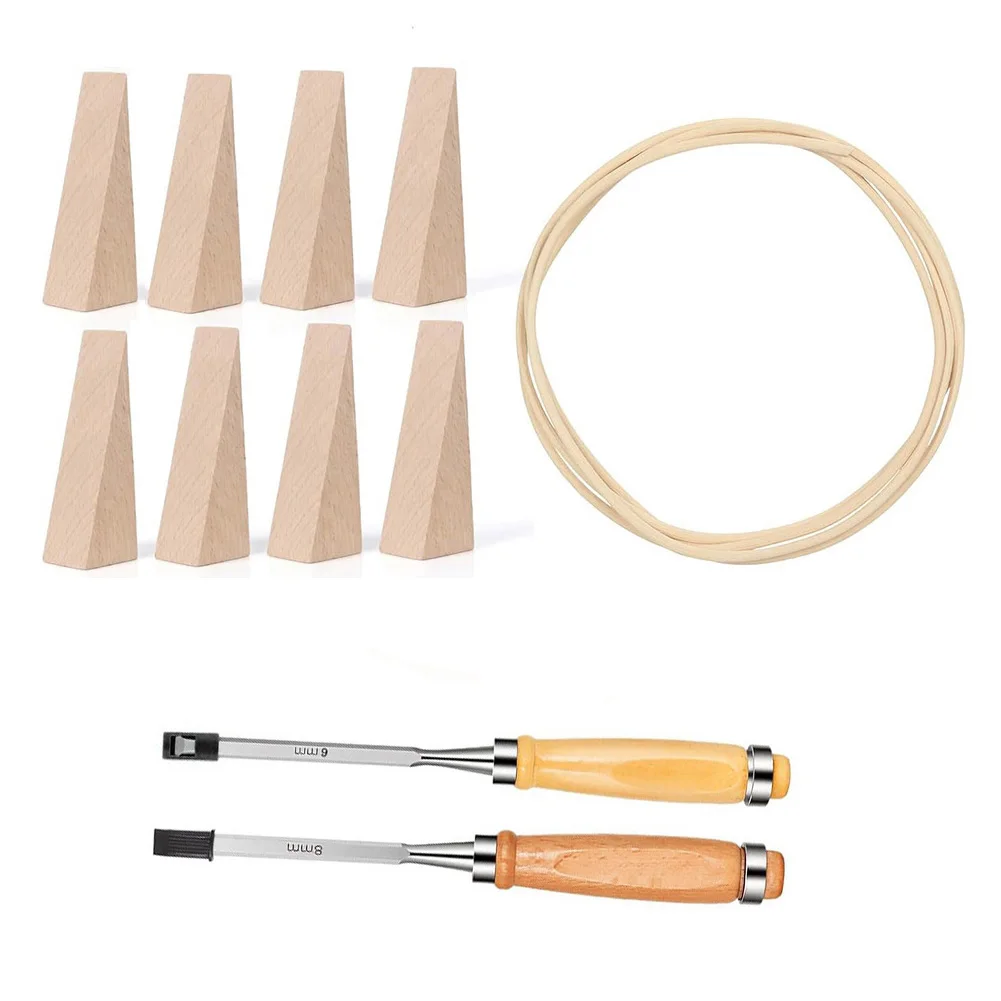 12-Piece Rattan Repair Kit Rattan Weaving Strips Cane Webbing Roll Cane Webbing & Caning Chisel For Chair Cabinet Repair
12-Piece Rattan Repair Kit Rattan Weaving Strips Cane Webbing Roll Cane Webbing & Caning Chisel For Chair Cabinet Repair