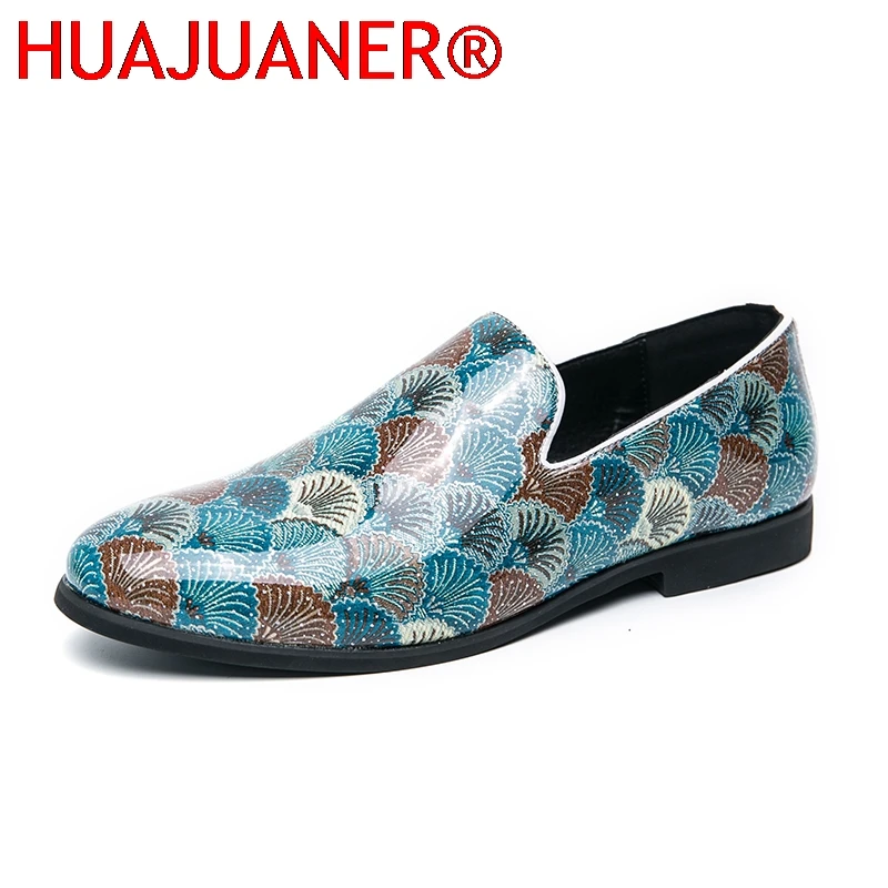 Trend New Designer Printing Pattern Loafers For Men Flats Walking Shoes Business Wedding Party Leather Shoes Dress Moccasins
Trend New Designer Printing Pattern Loafers For Men Flats Walking Shoes Business Wedding Party Leather Shoes Dress Moccasins