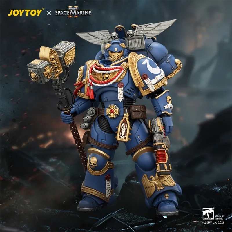 JOYTOY 1/18 Action Figure Warhammer 40K Game Edition Ultramarines Assault Intercessor Articulated Anime Model Collectible Toys
JOYTOY 1/18 Action Figure Warhammer 40K Game Edition Ultramarines Assault Intercessor Articulated Anime Model Collectible Toys