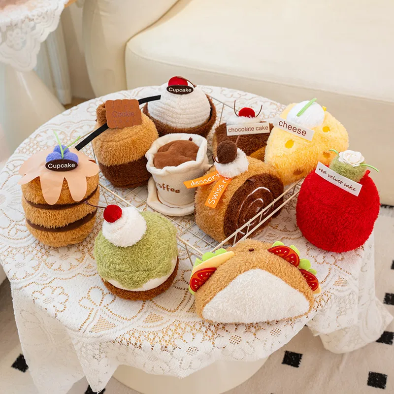 Afternoon Tea Plush Set Matcha Cake Sandwich Dessert Plushie Cute Fake Food Toy For Table Decor Kawaii Collection Gift
Afternoon Tea Plush Set Matcha Cake Sandwich Dessert Plushie Cute Fake Food Toy For Table Decor Kawaii Collection Gift