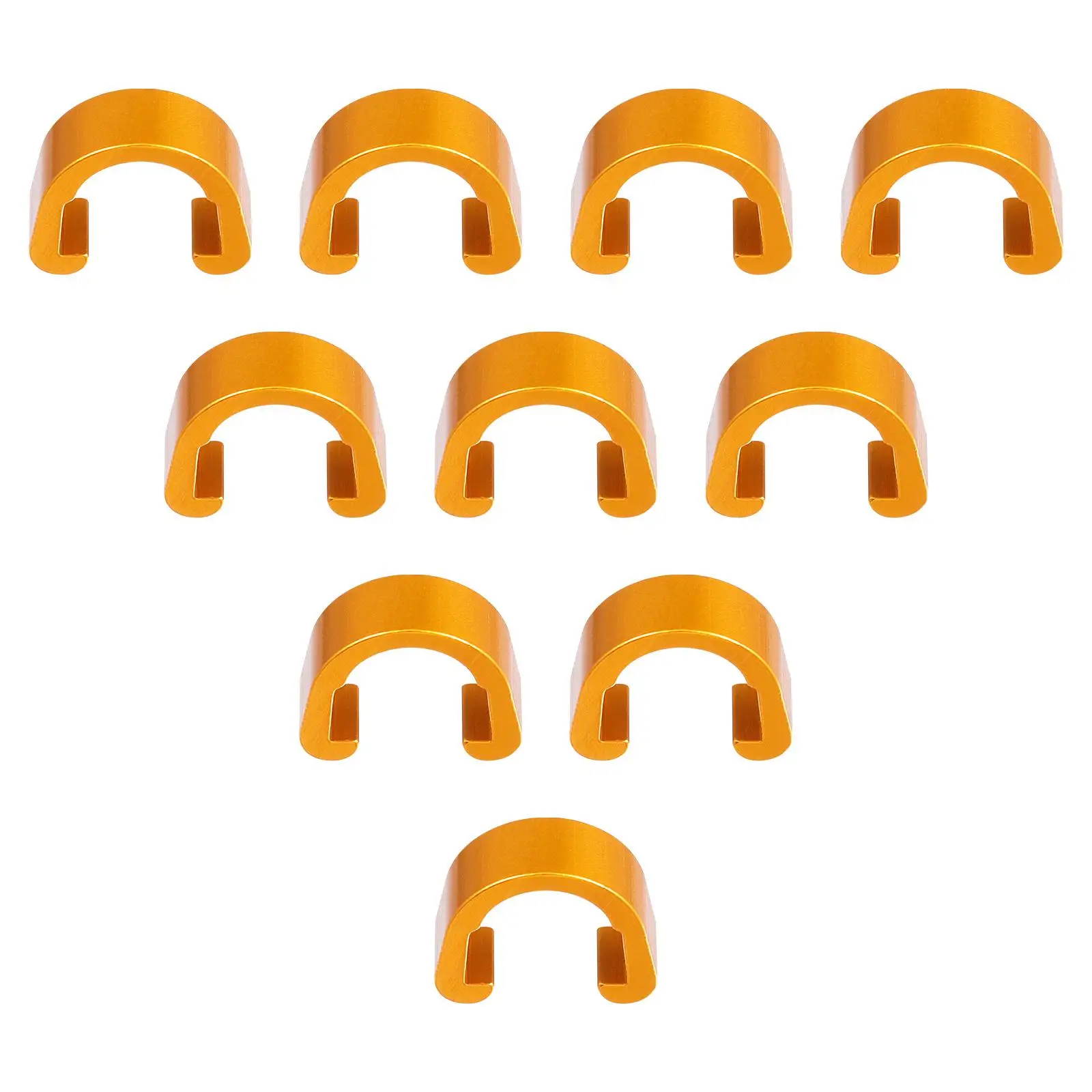 10PCS U-Shaped Wire Buckle Light Weight Durable Aluminum C Clip for Road Mountain Bike Cable Management Bracket
10PCS U-Shaped Wire Buckle Light Weight Durable Aluminum C Clip for Road Mountain Bike Cable Management Bracket