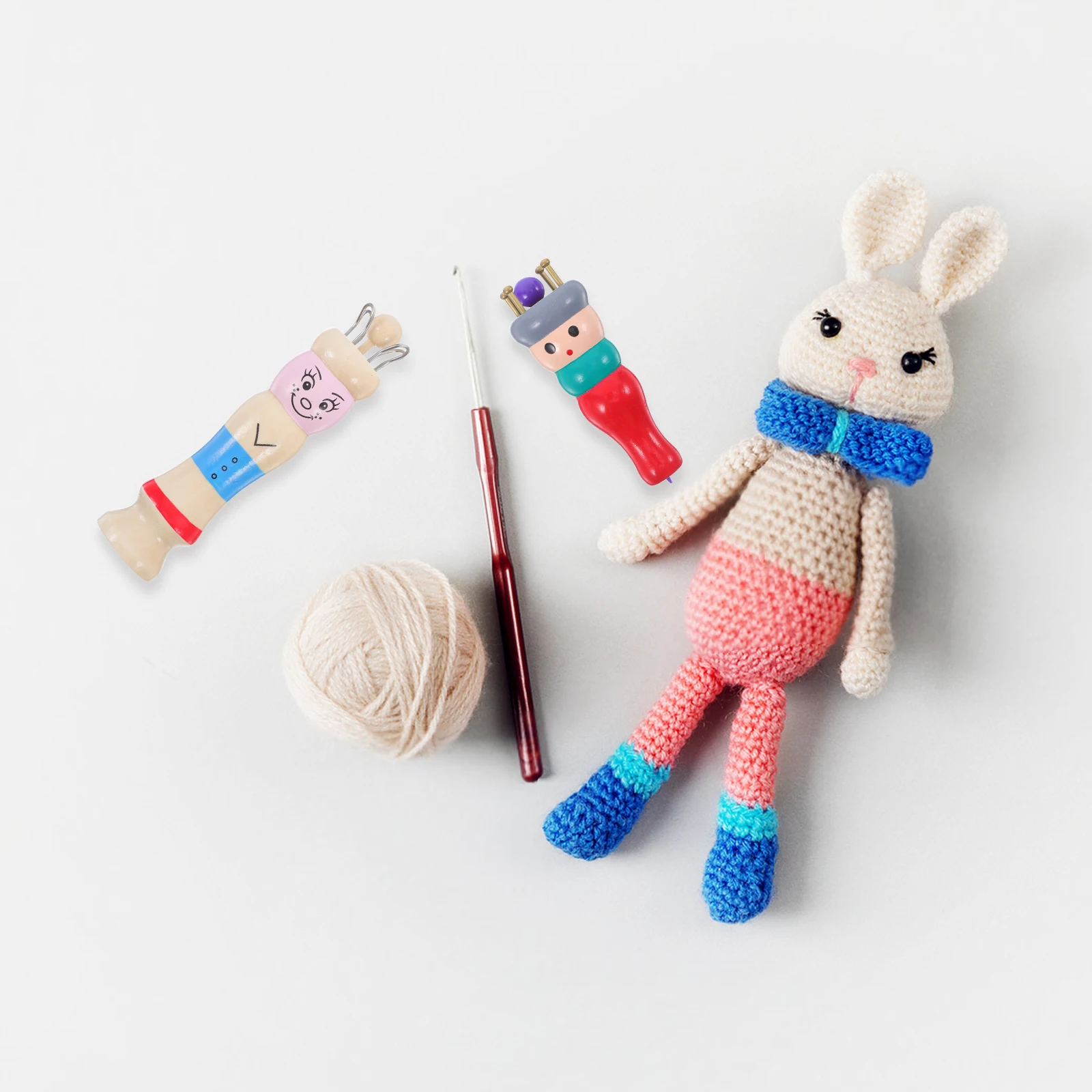 3pcs Children's Rope Weaving Device Wooden Tool Yarn Knitting DIY Craft Handmade Beginner Creative Educational
3pcs Children's Rope Weaving Device Wooden Tool Yarn Knitting DIY Craft Handmade Beginner Creative Educational