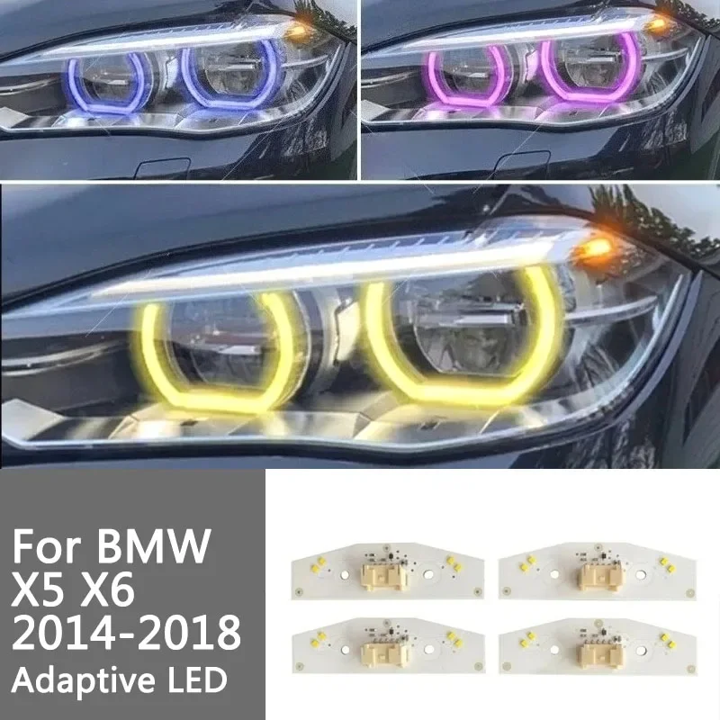 DRL LED Boards Angel Eyes For 2014-2018 BMW X5 X6 F15 F16 2015 Yellow LED Headlight Daytime Running Light Blue Red Chips Module
DRL LED Boards Angel Eyes For 2014-2018 BMW X5 X6 F15 F16 2015 Yellow LED Headlight Daytime Running Light Blue Red Chips Module