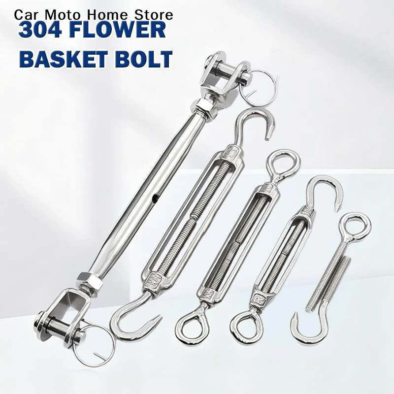 【DM】304 Stainless Steel Split Shackle Screw, Turnbuckle Bolt, Wire Rope Tensioner, Cable Tightener, Line Tensioner
【DM】304 Stainless Steel Split Shackle Screw, Turnbuckle Bolt, Wire Rope Tensioner, Cable Tightener, Line Tensioner