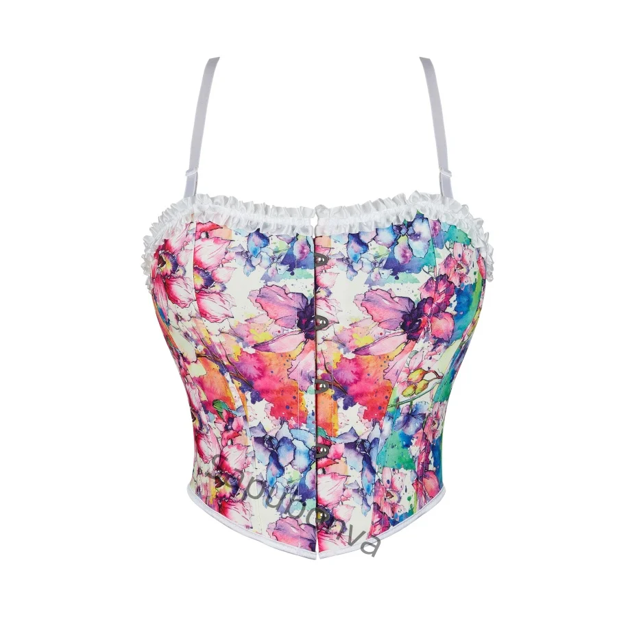 Корсет для женщин, топы с бретелями, винтажный укороченный топ в стиле Ренессанс на шнуровке для вечеринок, розовый цвет на талии
Корсет для женщин, топы с бретелями, винтажный укороченный топ в стиле Ренессанс на шнуровке для вечеринок, розовый цвет на талии