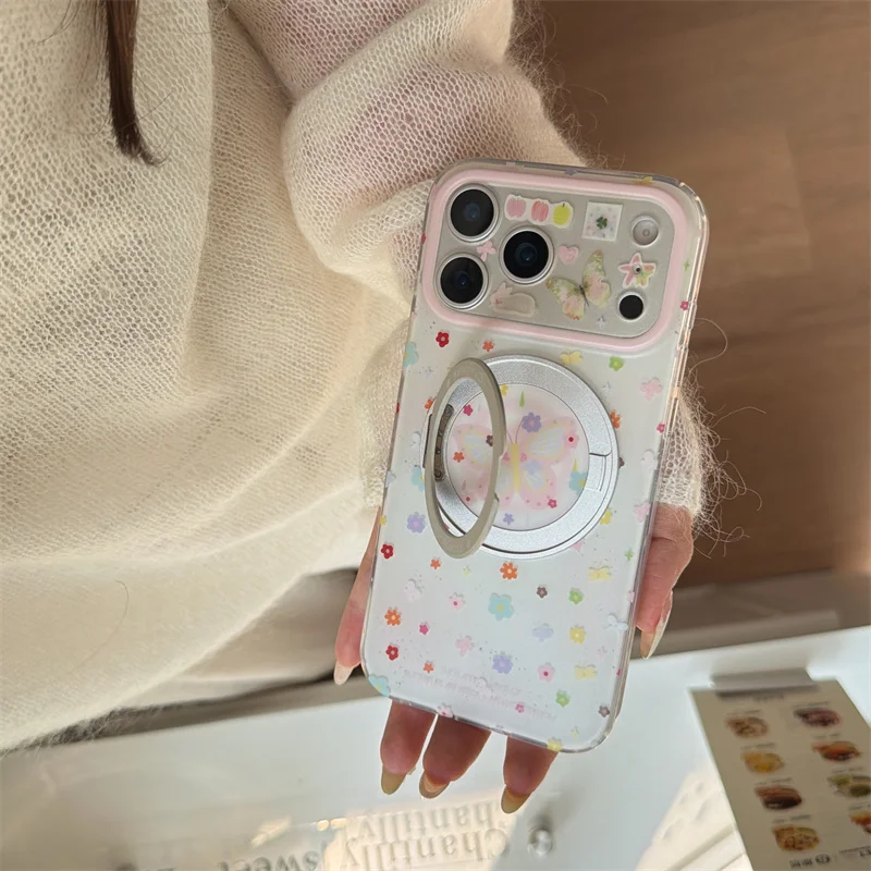 Kawaii Flower Butterfly 360 Phone Case for iPhone 15 16 17 Pro Max Clear Glitter Shockproof Protective Cover Case Girls
Kawaii Flower Butterfly 360 Phone Case for iPhone 15 16 17 Pro Max Clear Glitter Shockproof Protective Cover Case Girls