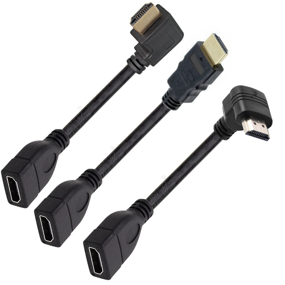 HDMI extension cable male to female computer TV laptop set-top box monitor projector elbow high-definition video
HDMI extension cable male to female computer TV laptop set-top box monitor projector elbow high-definition video