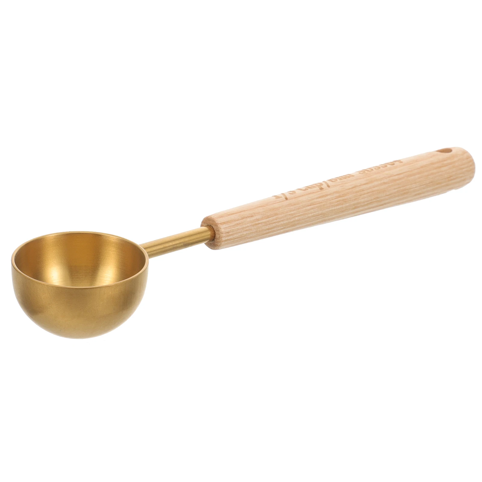 Stainless Steel Measuring Spoon 8ml Golden Matte Creative Wooden H for Baking Cooking Kitchen Ingredients Scale
Stainless Steel Measuring Spoon 8ml Golden Matte Creative Wooden H for Baking Cooking Kitchen Ingredients Scale