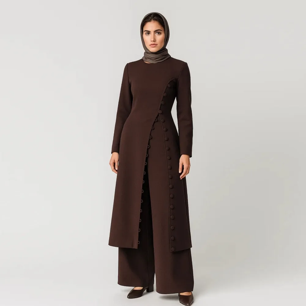 Мусульманский комплект Рамадан, ИД Мубарак, Кафтан, Абая, Дубай, Турция, хиджаб, комплект из 2 предметов, платье, мусульманская одежда для женщин, мусульманские ансамбли
Мусульманский комплект Рамадан, ИД Мубарак, Кафтан, Абая, Дубай, Турция, хиджаб, комплект из 2 предметов, платье, мусульманская одежда для женщин, мусульманские ансамбли