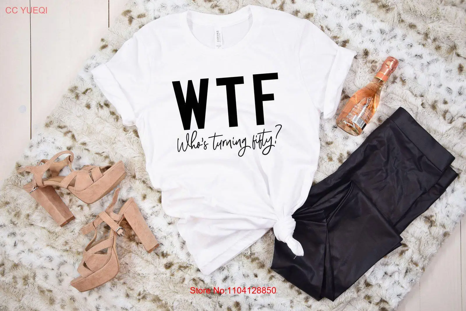 Футболка на 50-летие WTF, забавная для женщин Who's Turning Fifty, женская футболка с длинными или короткими рукавами
Футболка на 50-летие WTF, забавная для женщин Who's Turning Fifty, женская футболка с длинными или короткими рукавами