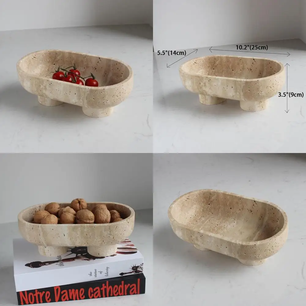 Большая овальная травертиновая ваза для фруктов с двумя ножками для кухонной столешницы, декоративная сервировочная миска для дома, идеальный держатель для фруктов для
Большая овальная травертиновая ваза для фруктов с двумя ножками для кухонной столешницы, декоративная сервировочная миска для дома, идеальный держатель для фруктов для