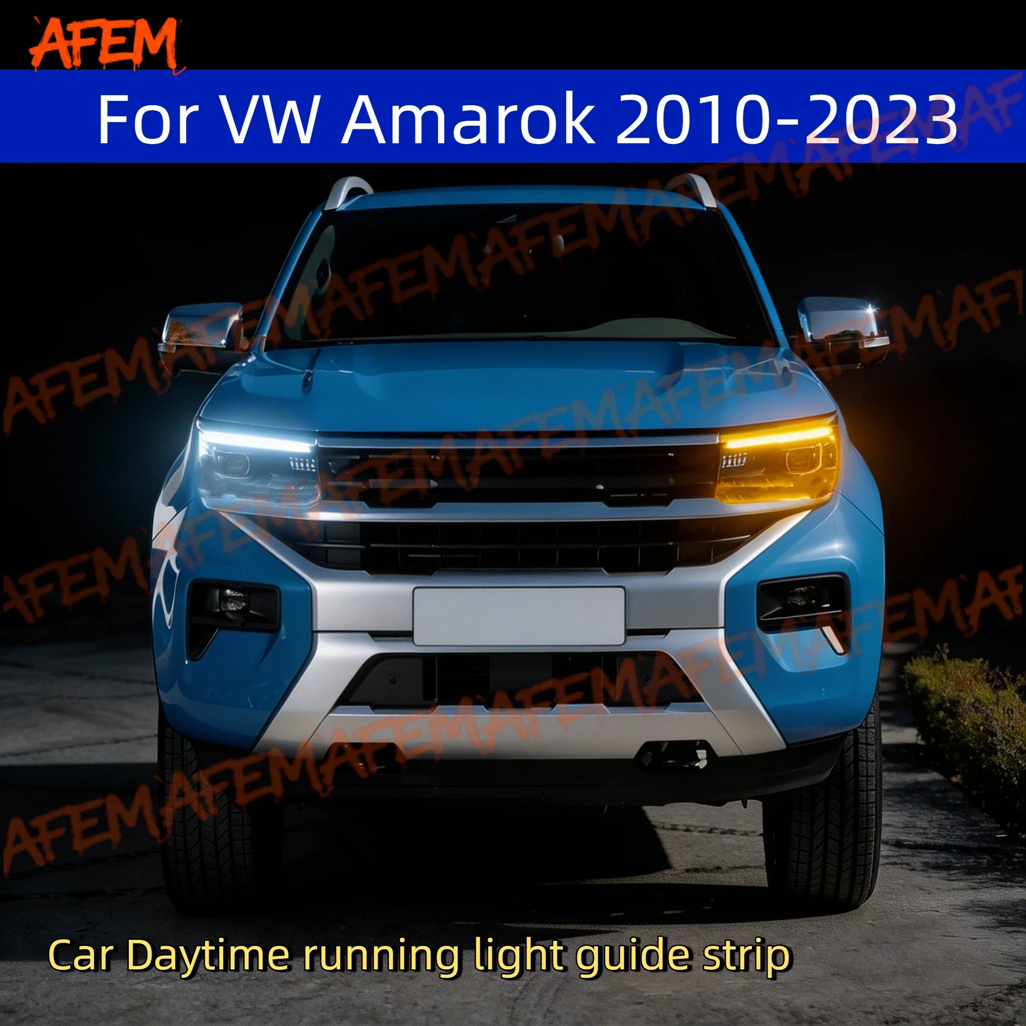 12V Car DRL Daytime Running Light Start Scan Style Sequential Flowing Turn Signal Light Ultra-Thin LED For VW Amarok 2010-2023
12V Car DRL Daytime Running Light Start Scan Style Sequential Flowing Turn Signal Light Ultra-Thin LED For VW Amarok 2010-2023